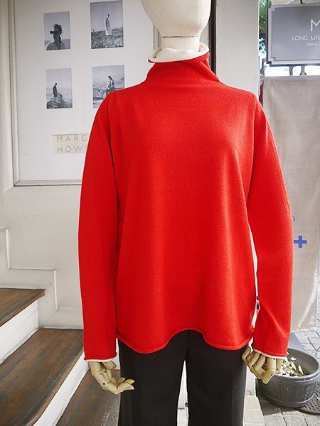 綿カシミヤレイヤープルオーバー　8255K-026